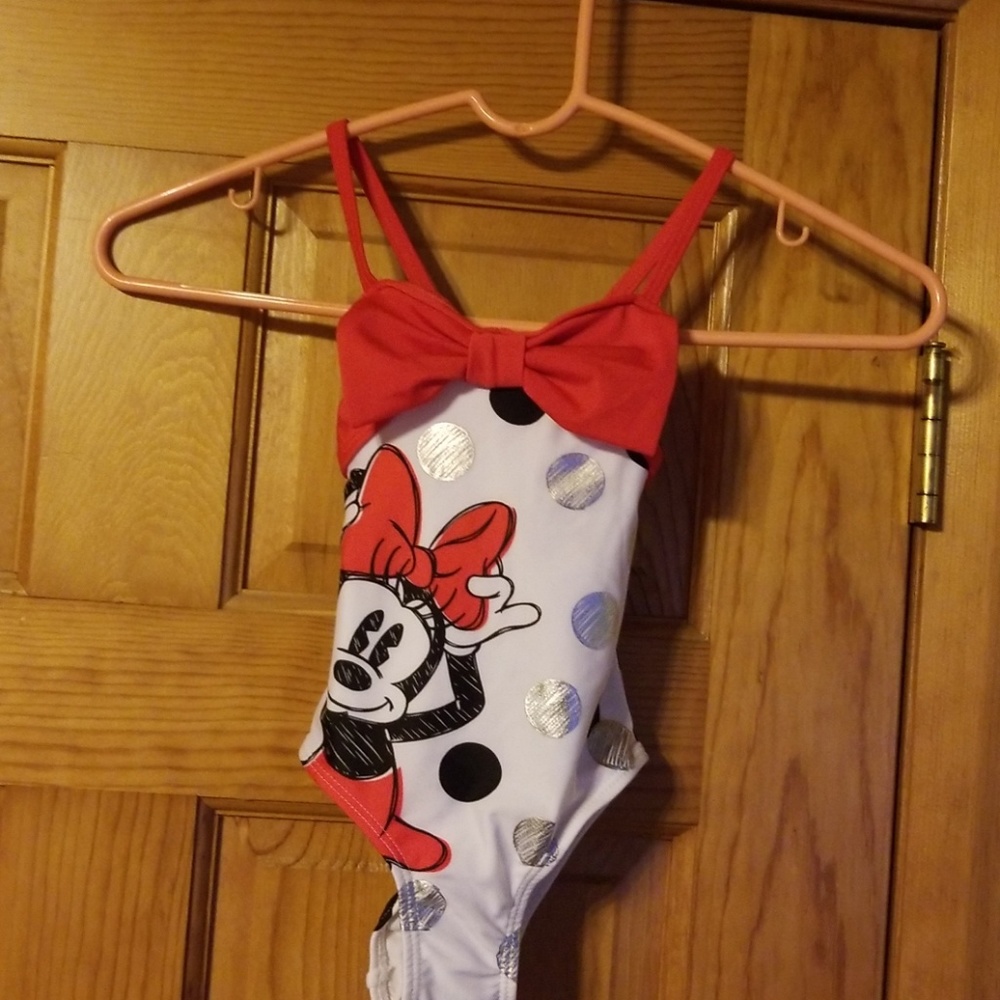 Toddler size 2 new minnie mouse bathing suit